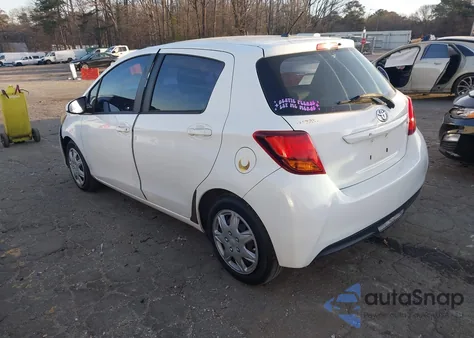 2016 Toyota Yaris L из США, поврежденный, VIN VNKKTUD35GA063750